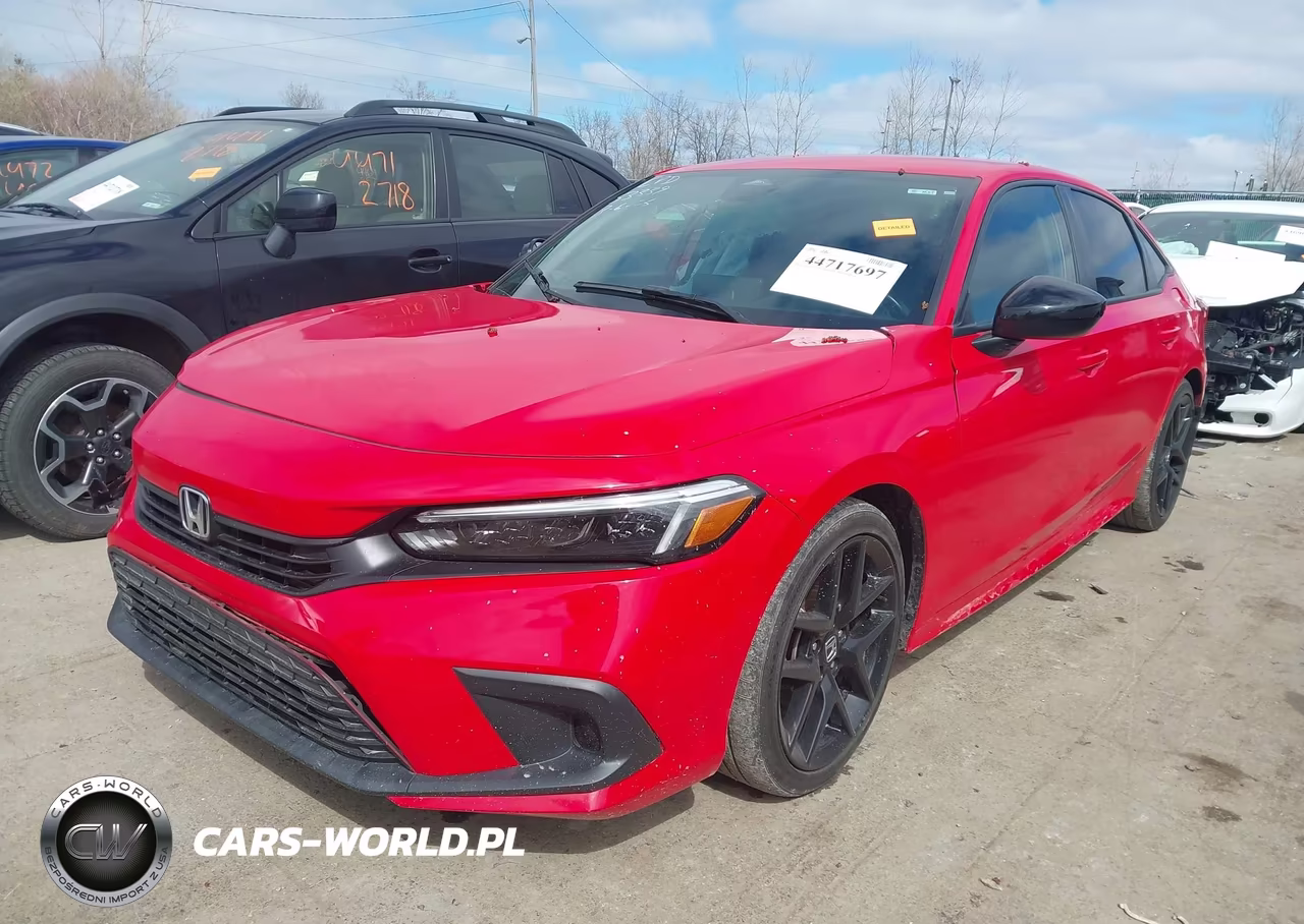 2022 Honda Civic Sport VIN:2HGFE2F5XNH562793 - 2