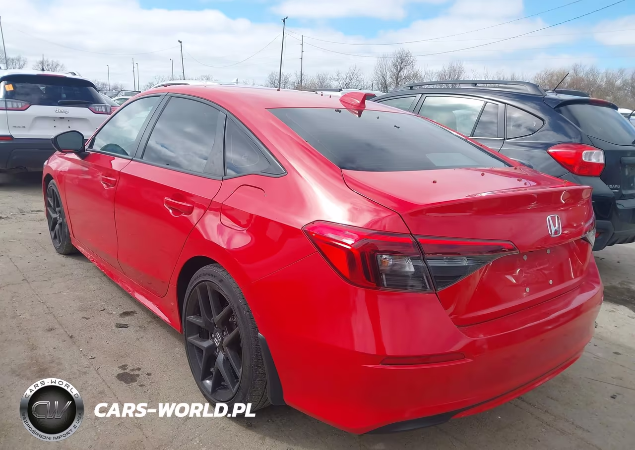2022 Honda Civic Sport VIN:2HGFE2F5XNH562793 - 3