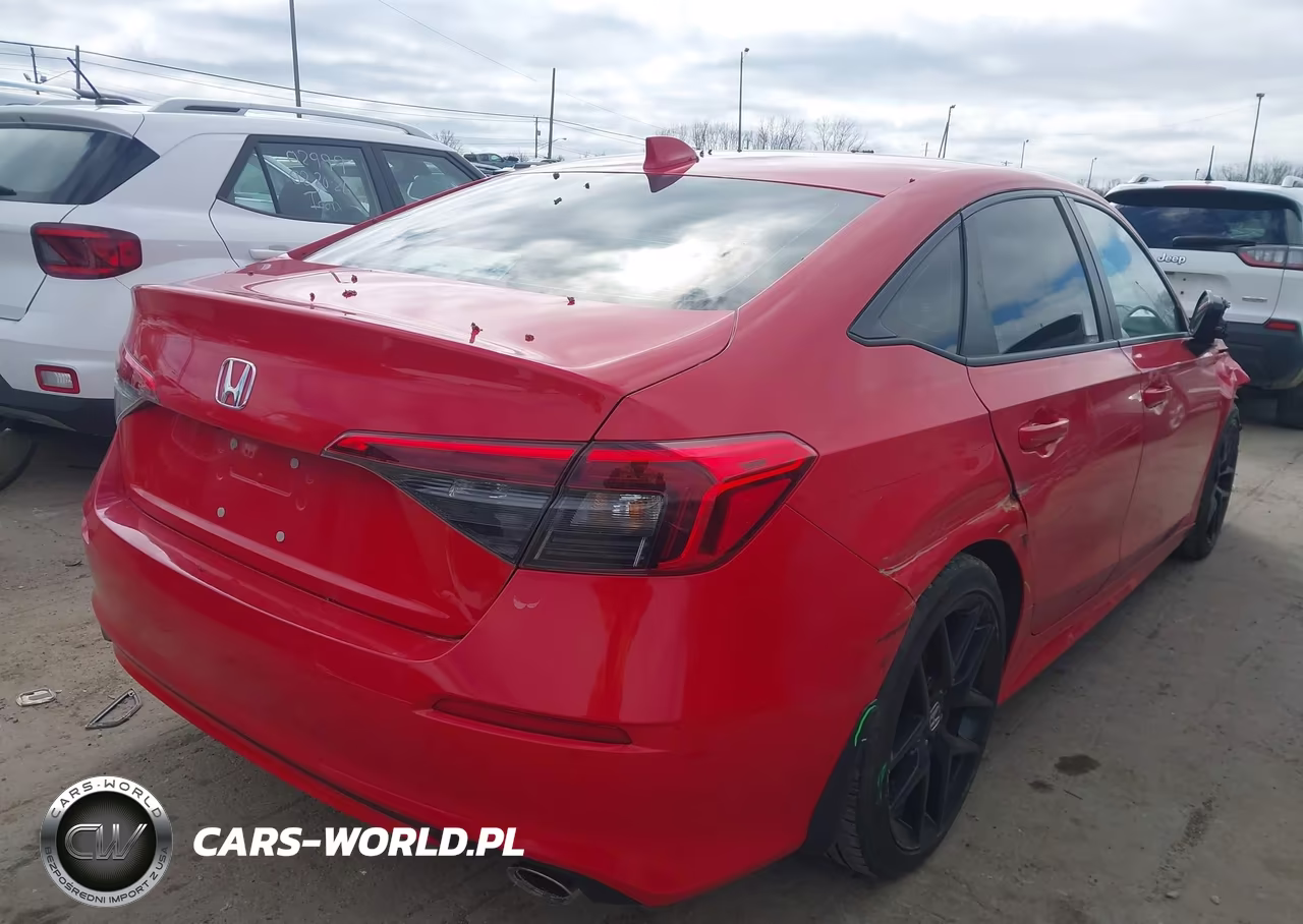 2022 Honda Civic Sport VIN:2HGFE2F5XNH562793 - 4