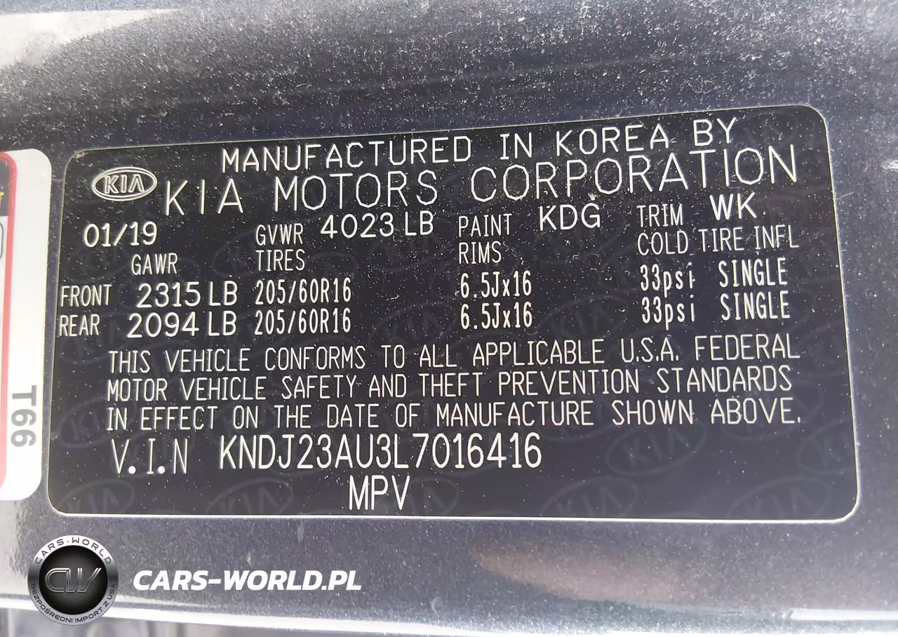 2020 Kia Soul S VIN:KNDJ23AU3L7016416 - 9