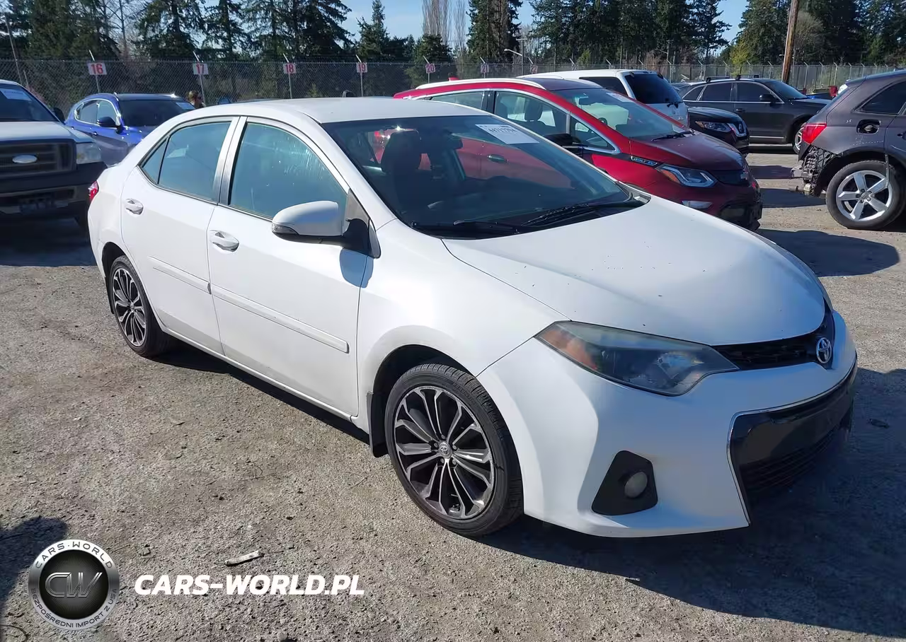 2016 Toyota Corolla S Plus