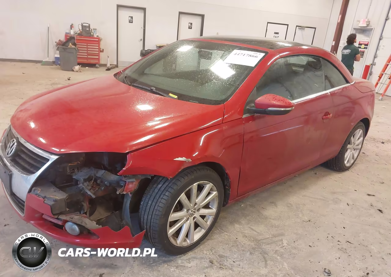 2010 Volkswagen Eos Komfort VIN:WVWAA7AH6AV022829 - 2