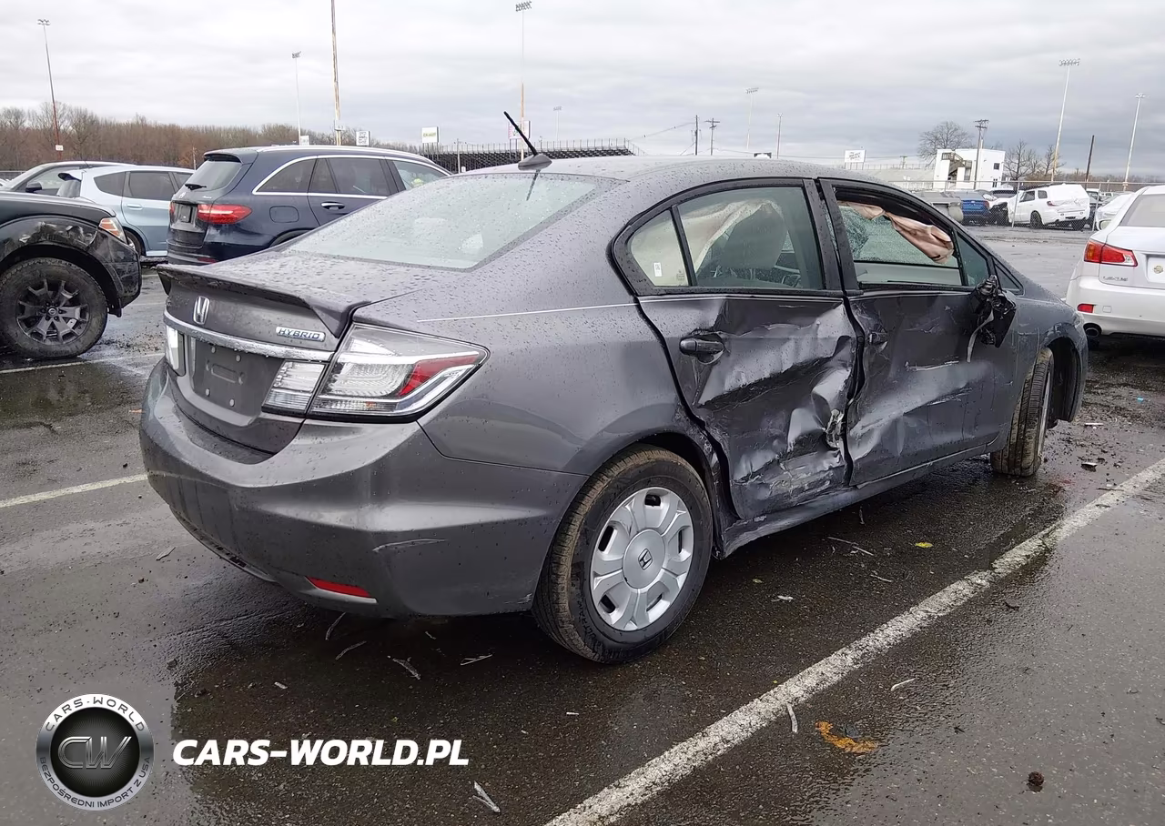 2015 Honda Civic Hybrid VIN:19XFB4F23FE200925 - 4