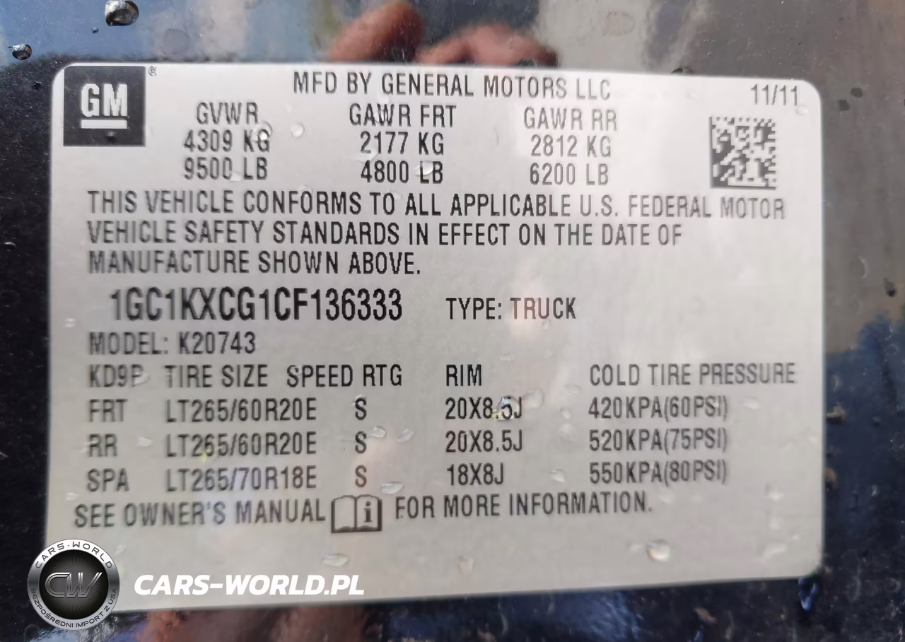 2012 Chevrolet Silverado 2500Hd Lt VIN:1GC1KXCG1CF136333 - 9