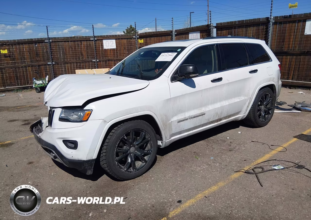 2015 Jeep Grand Cherokee Overland VIN:1C4RJFCG8FC607108 - 2