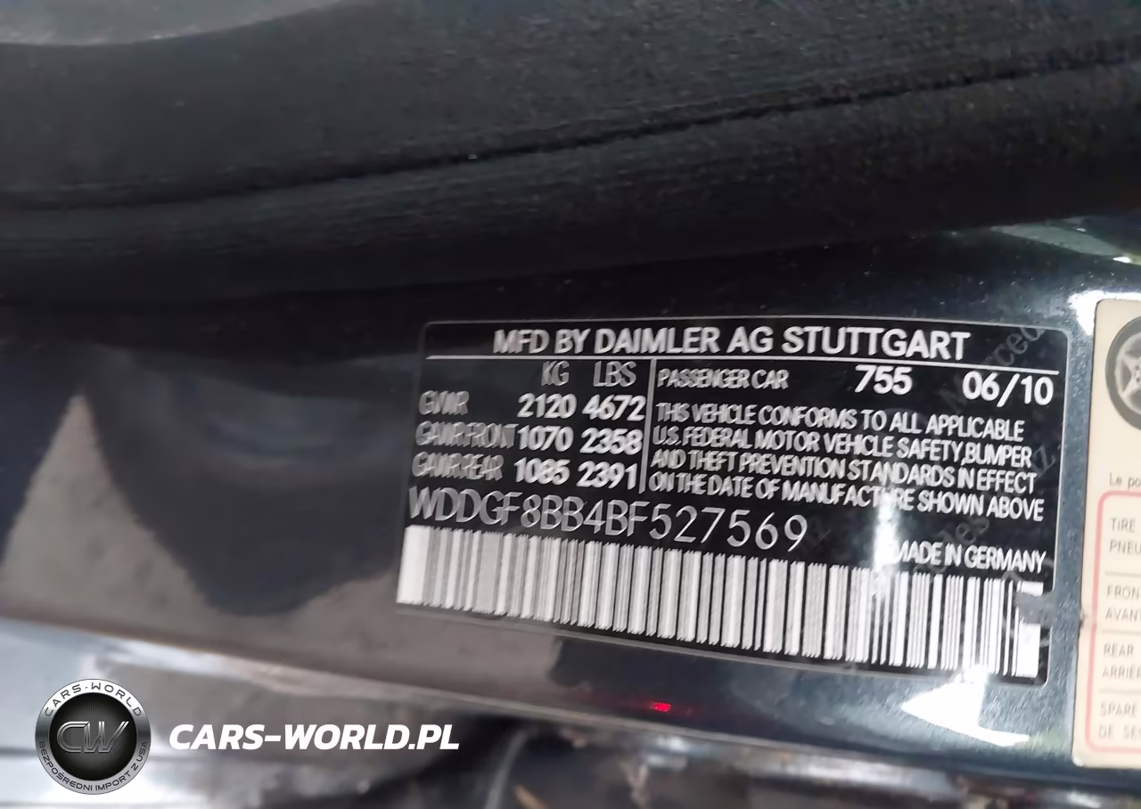2011 Mercedes-Benz C 300 Luxury 4Matic-Sport 4Matic VIN:WDDGF8BB4BF527569 - 9