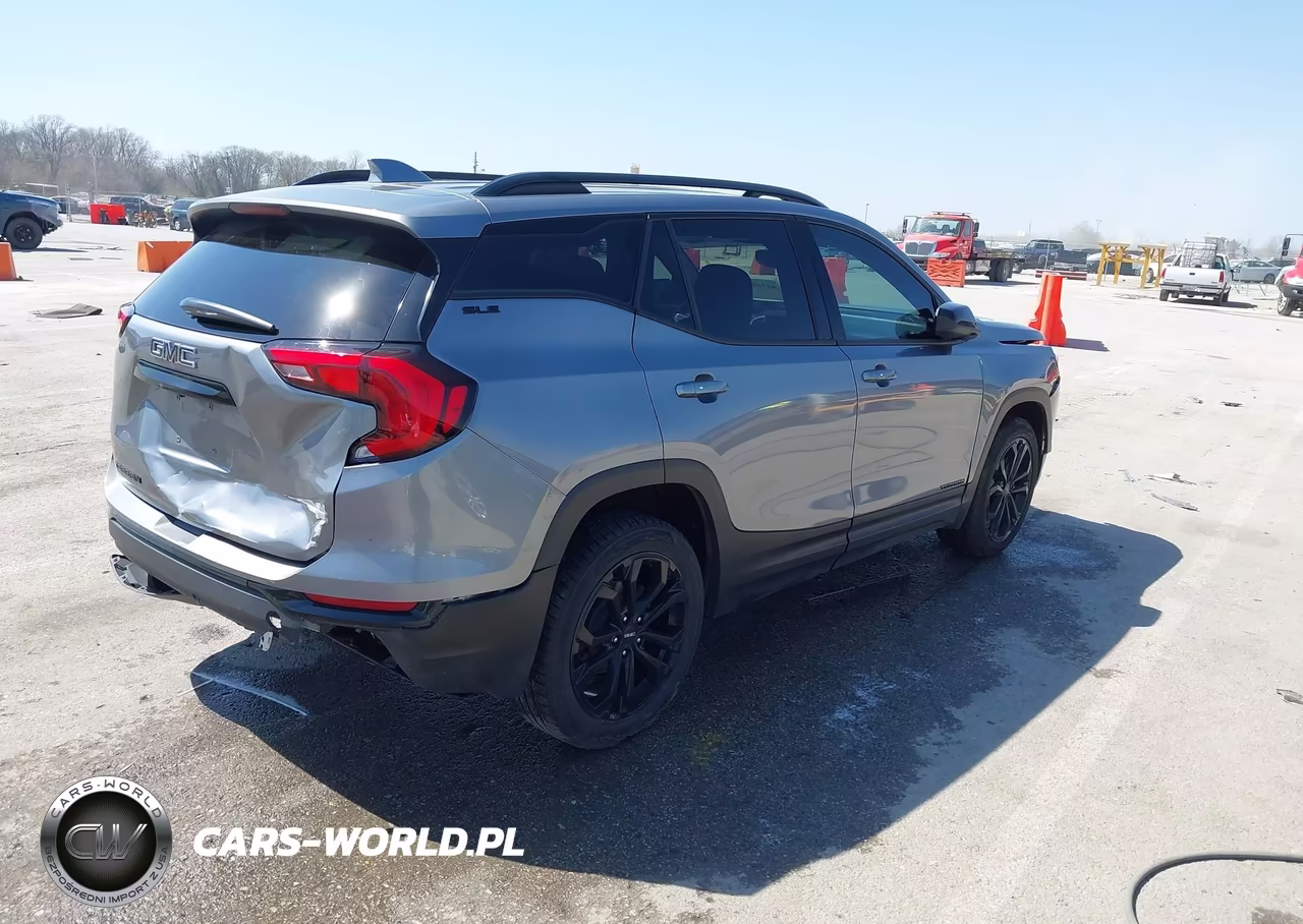 2020 GMC Terrain Fwd Sle VIN:3GKALMEVXLL313415 - 4