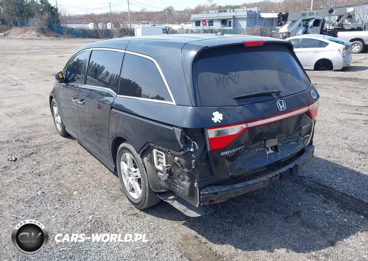 2012 Honda Odyssey Touring-Touring Elite VIN:5FNRL5H93CB008663 - 3
