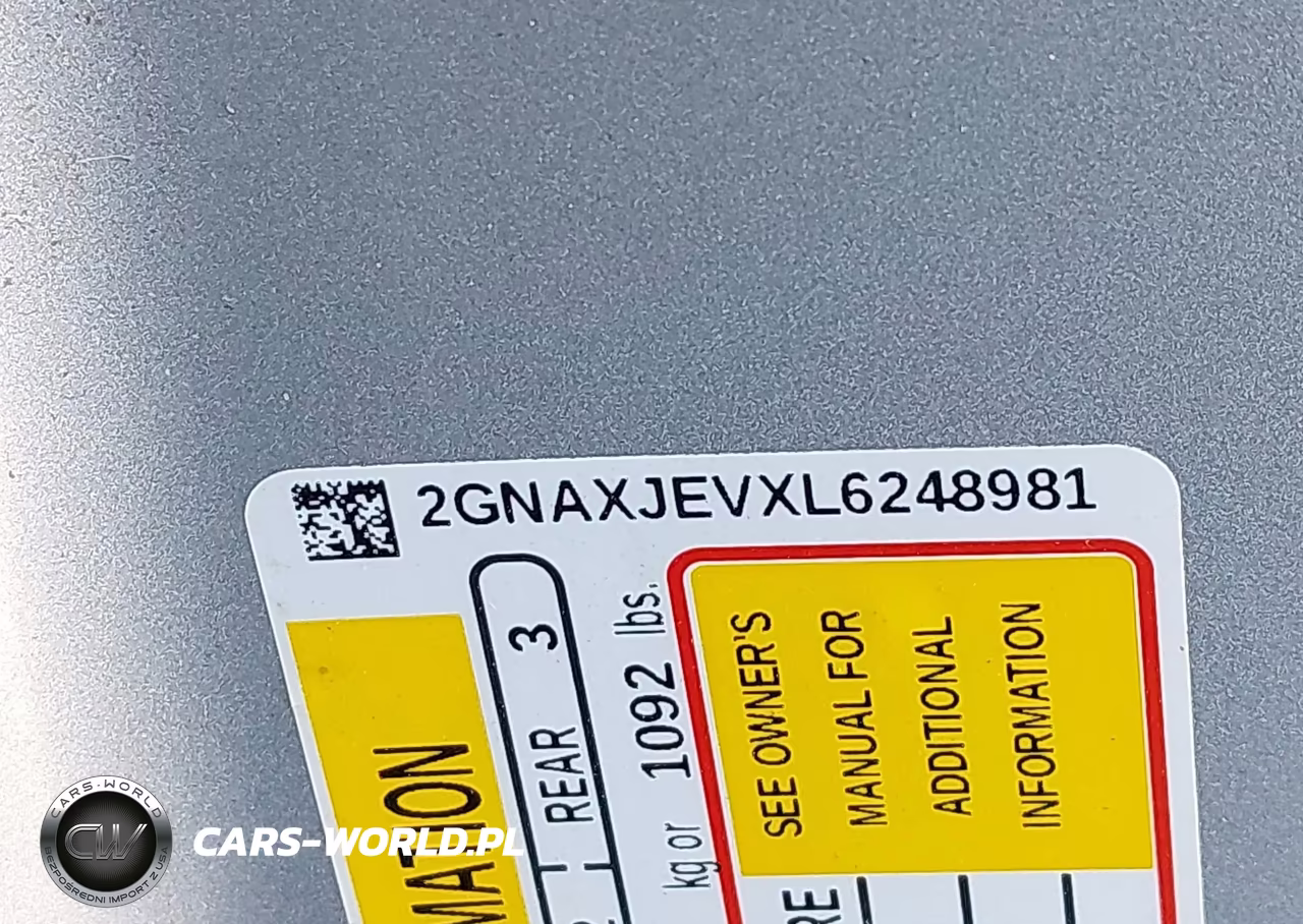 2020 Chevrolet Equinox Fwd 2Fl VIN:2GNAXJEVXL6248981 - 9