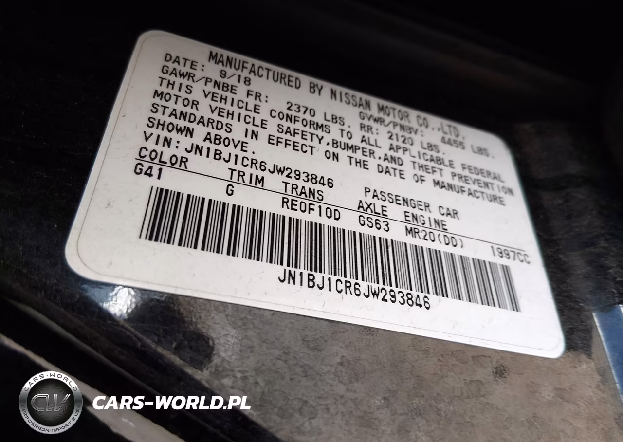 2018 Nissan Rogue Sport Sl VIN:JN1BJ1CR6JW293846 - 9