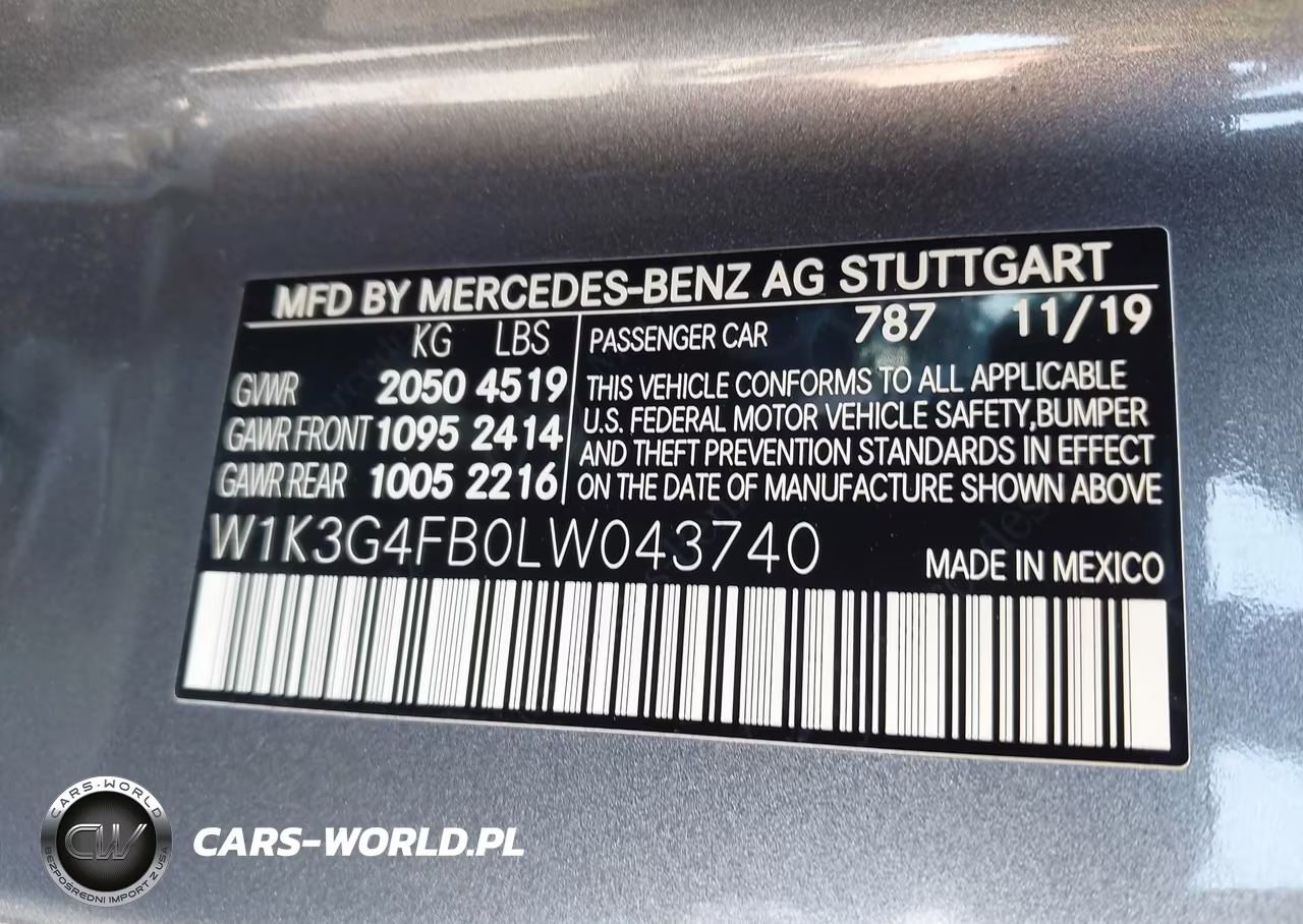 2020 Mercedes-Benz A 220 4Matic VIN:W1K3G4FB0LW043740 - 9