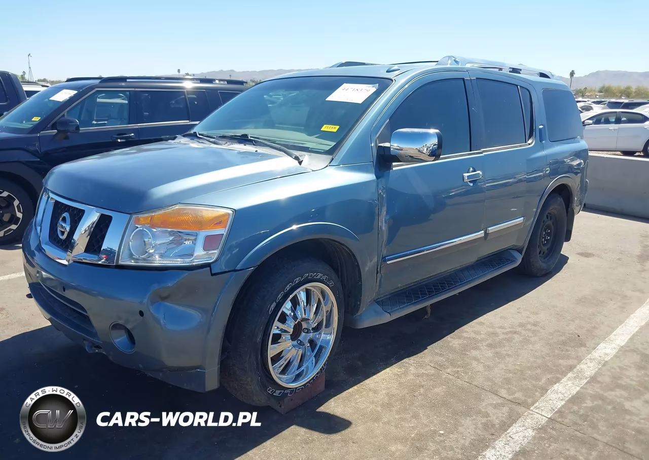 2011 Nissan Armada Platinum VIN:5N1AA0ND0BN619440 - 2