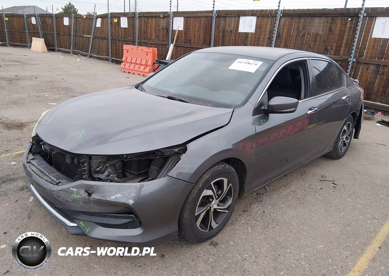 2016 Honda Accord Lx VIN:1HGCR2F39GA107652 - 2