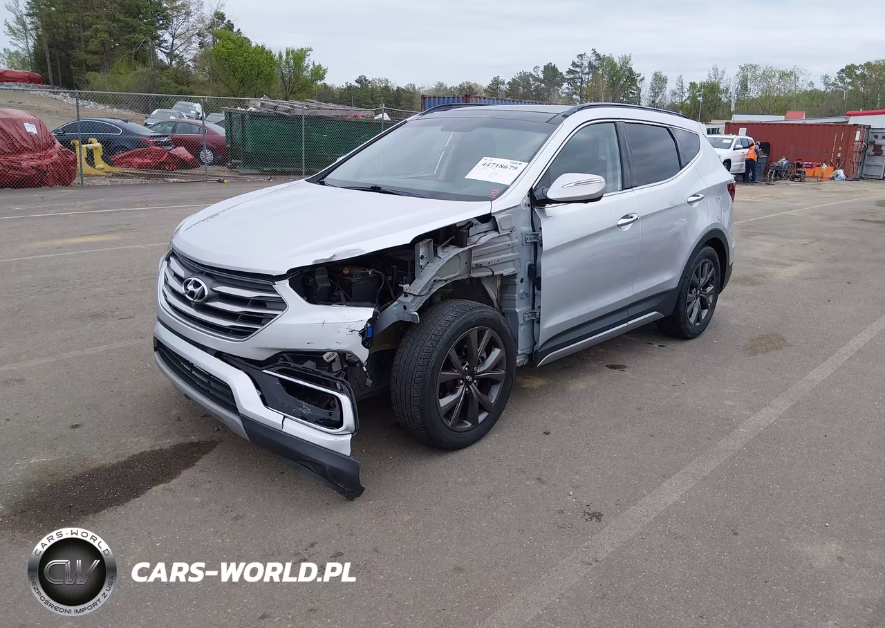 2018 Hyundai Santa Fe Sport 2.0T Ultimate VIN:5XYZW4LA2JG550006 - 2