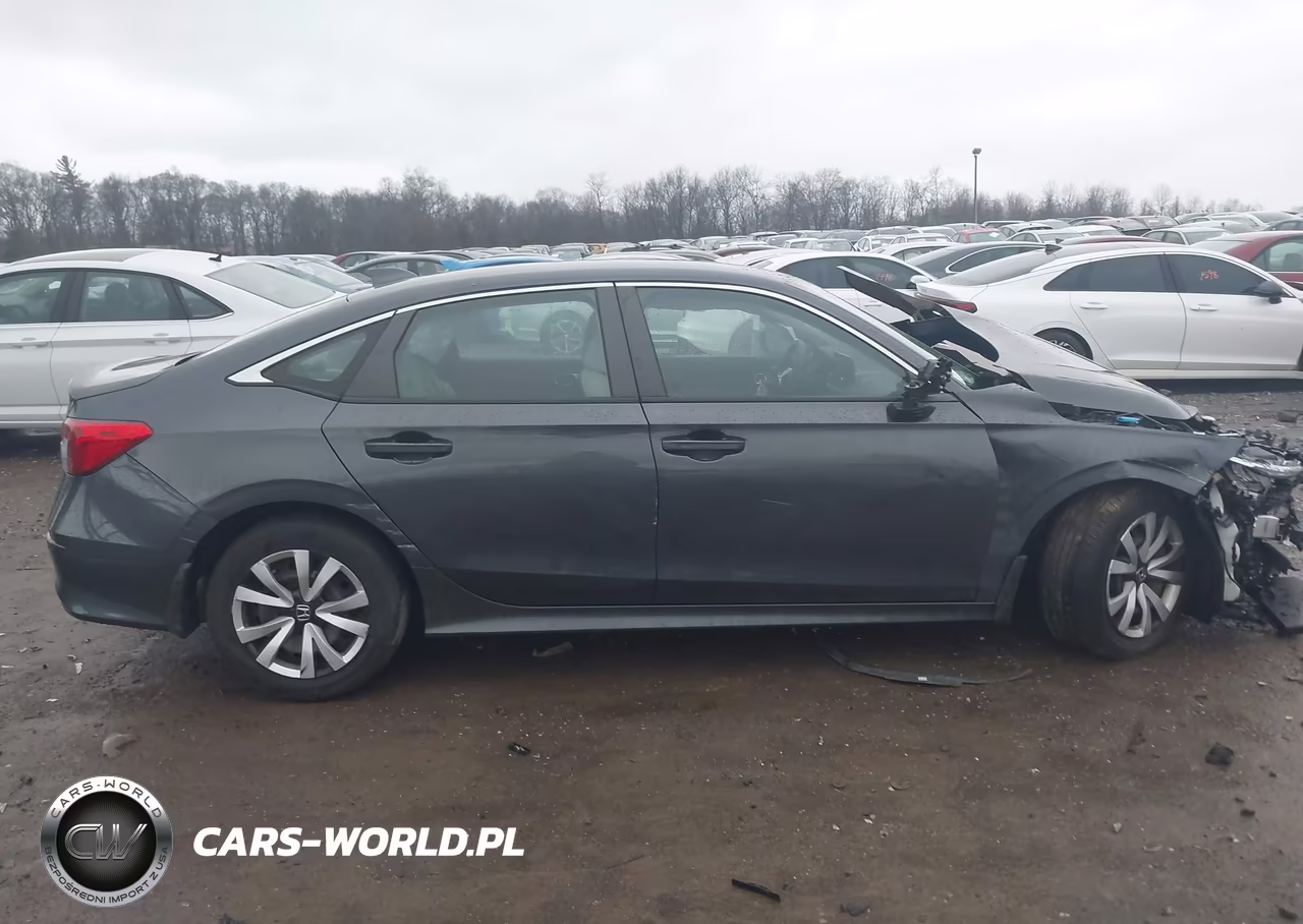 2022 Honda Civic Lx VIN:2HGFE2F25NH526676 - 13
