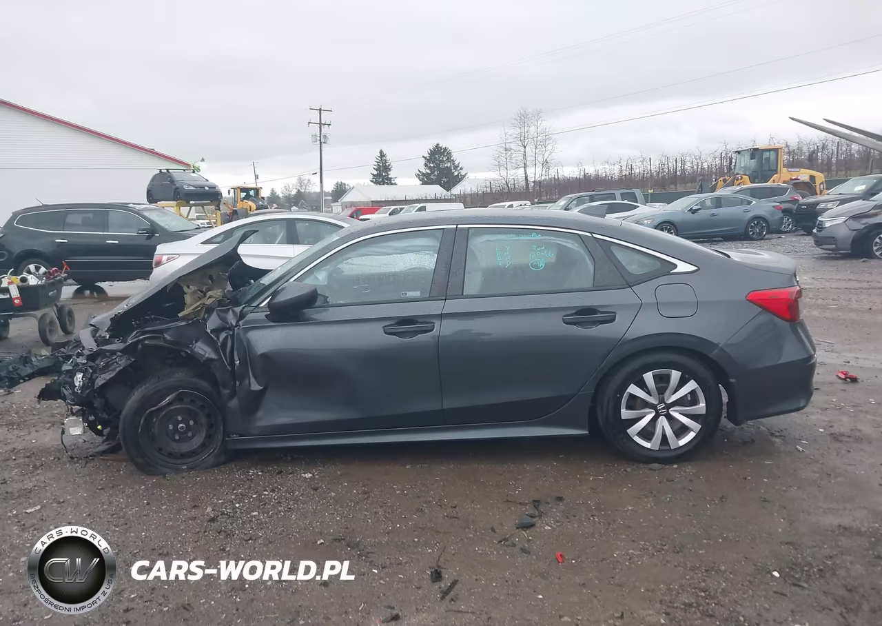 2022 Honda Civic Lx VIN:2HGFE2F25NH526676 - 14