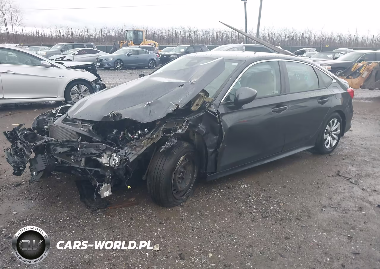 2022 Honda Civic Lx VIN:2HGFE2F25NH526676 - 2