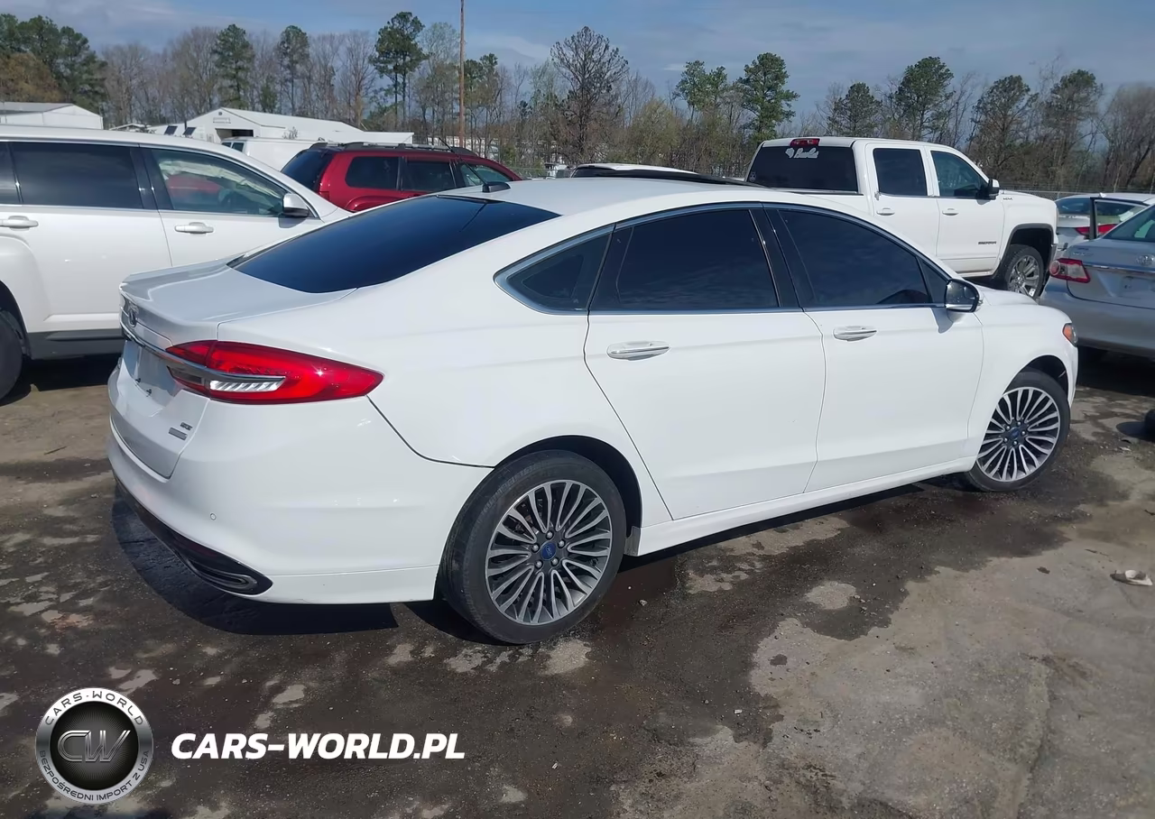 2017 Ford Fusion Se VIN:3FA6P0T95HR118210 - 4