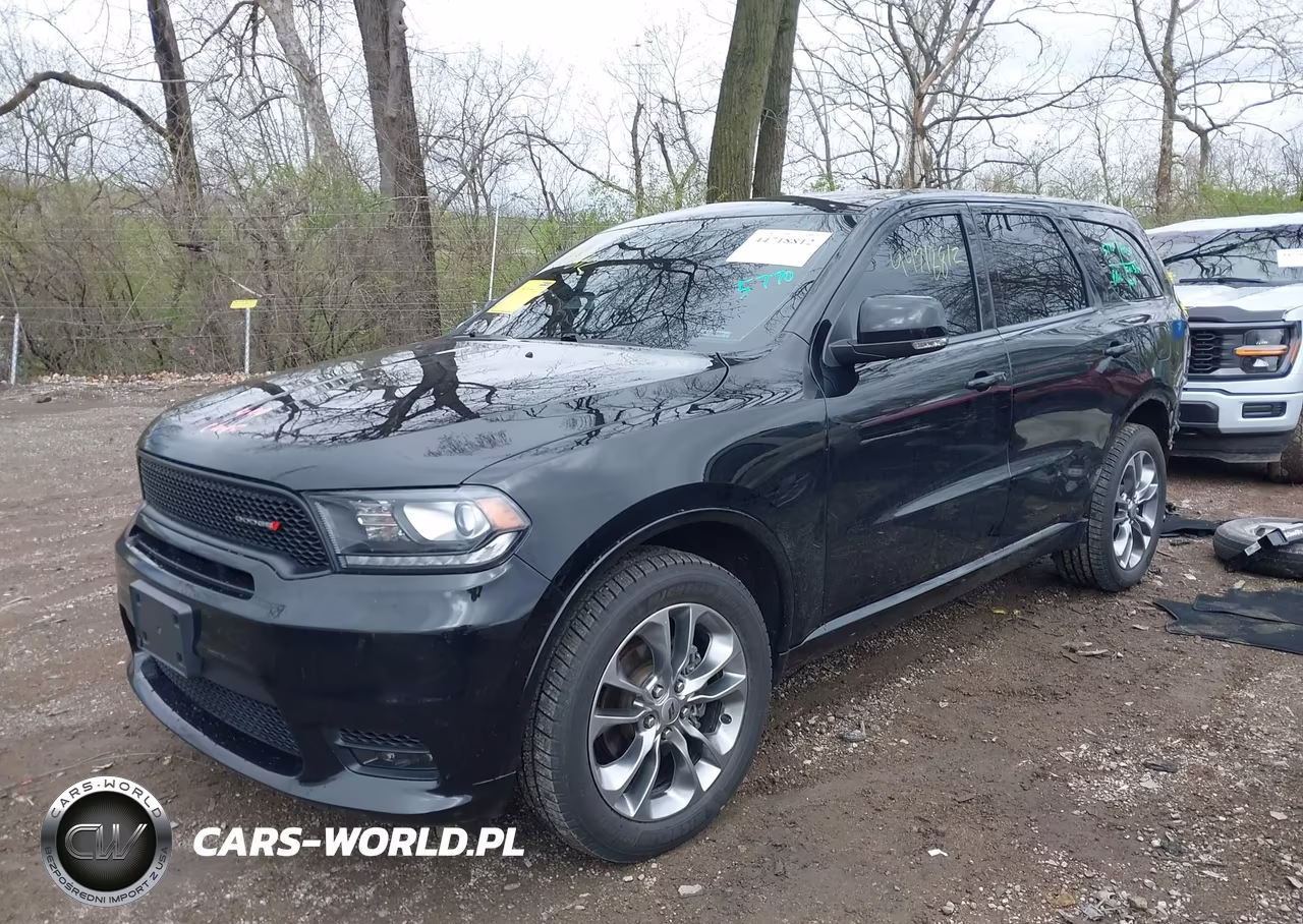 2019 Dodge Durango Gt Plus Awd VIN:1C4RDJDG4KC651769 - 2