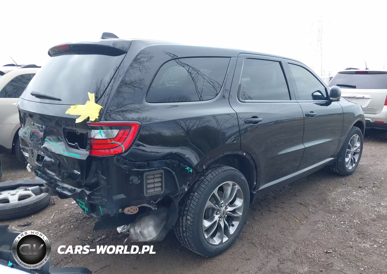 2019 Dodge Durango Gt Plus Awd VIN:1C4RDJDG4KC651769 - 4