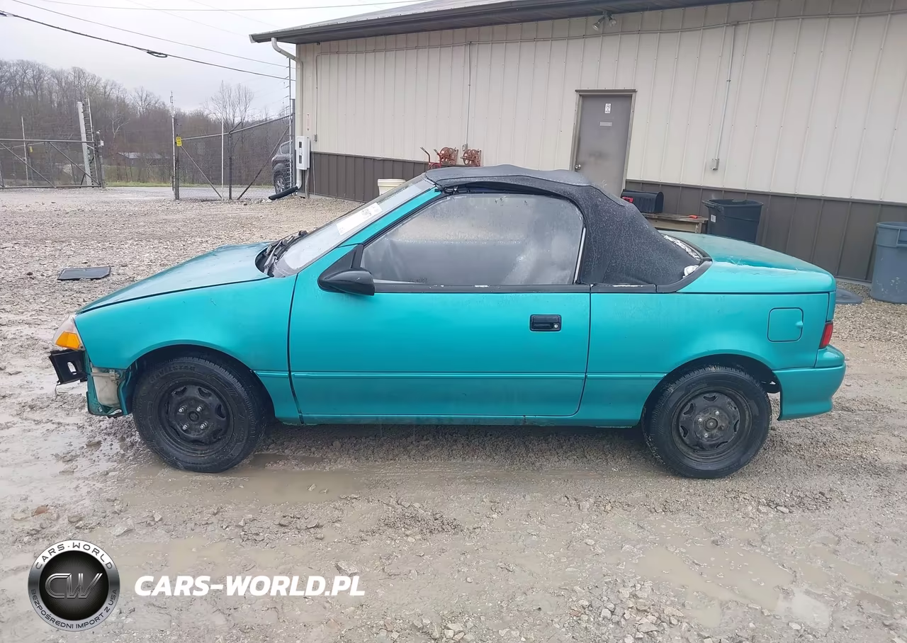 1993 Geo Metro Lsi Sprint Cl VIN:JG1MR3367PK211552 - 15