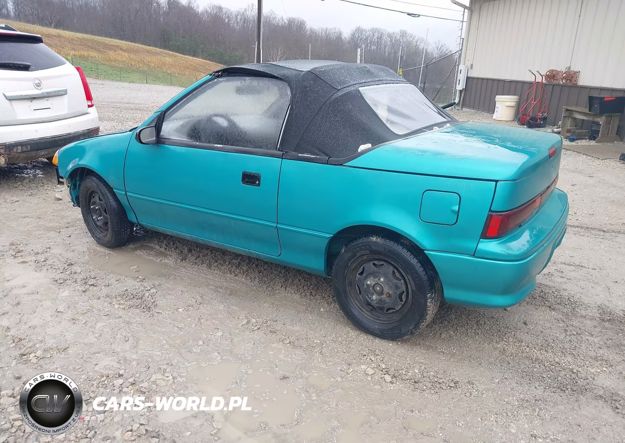 1993 Geo Metro Lsi Sprint Cl VIN:JG1MR3367PK211552 - 3