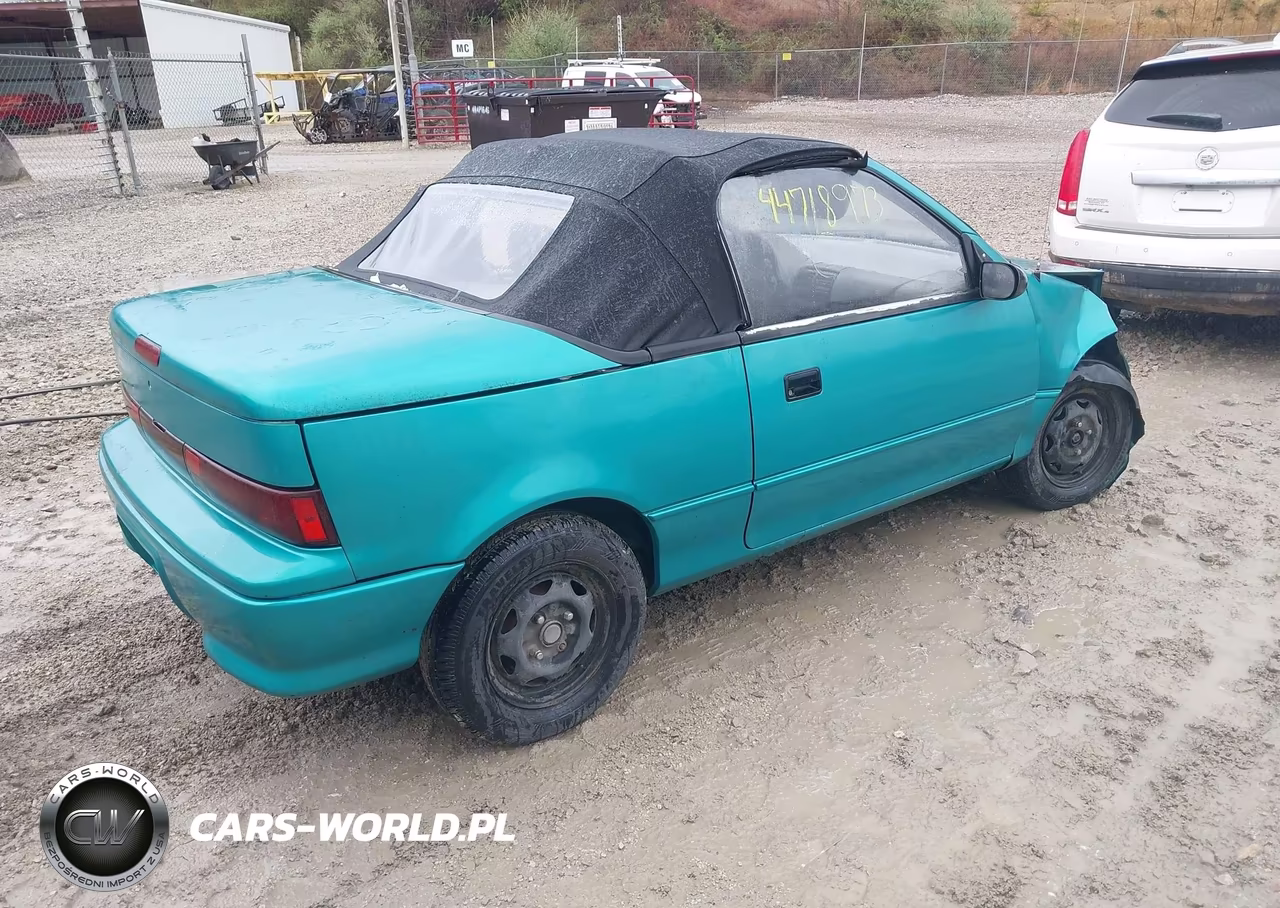 1993 Geo Metro Lsi Sprint Cl VIN:JG1MR3367PK211552 - 4