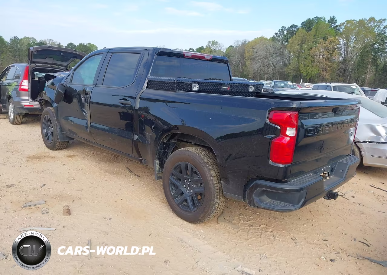 2024 Chevrolet Silverado 1500 4Wd Short Bed Custom VIN:1GCPDBEK4RZ241934 - 3