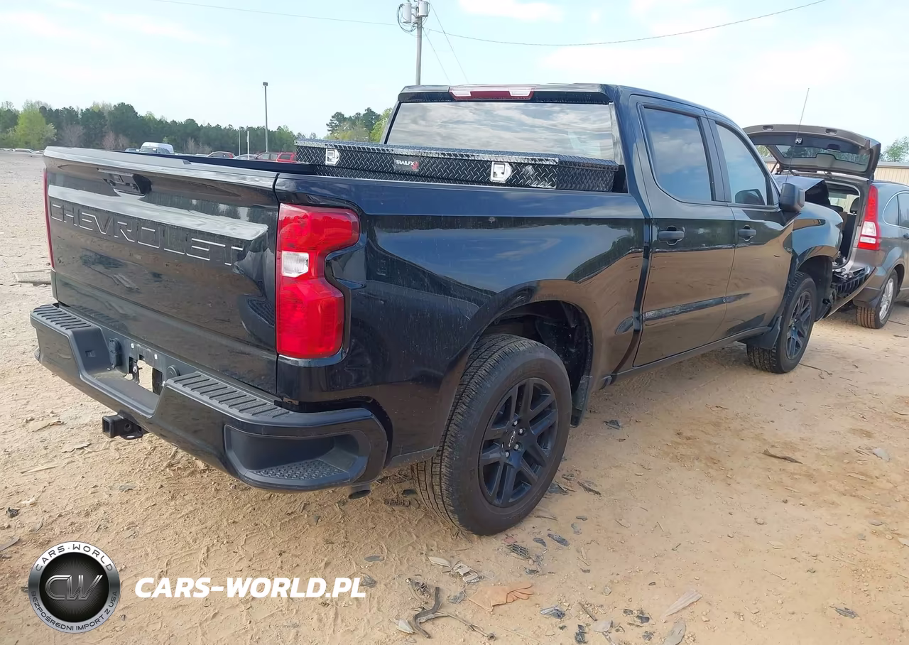 2024 Chevrolet Silverado 1500 4Wd Short Bed Custom VIN:1GCPDBEK4RZ241934 - 4