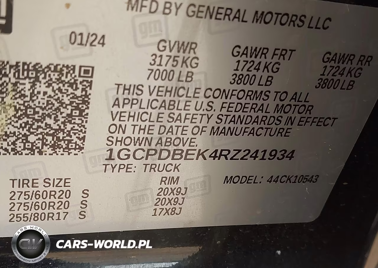 2024 Chevrolet Silverado 1500 4Wd Short Bed Custom VIN:1GCPDBEK4RZ241934 - 9
