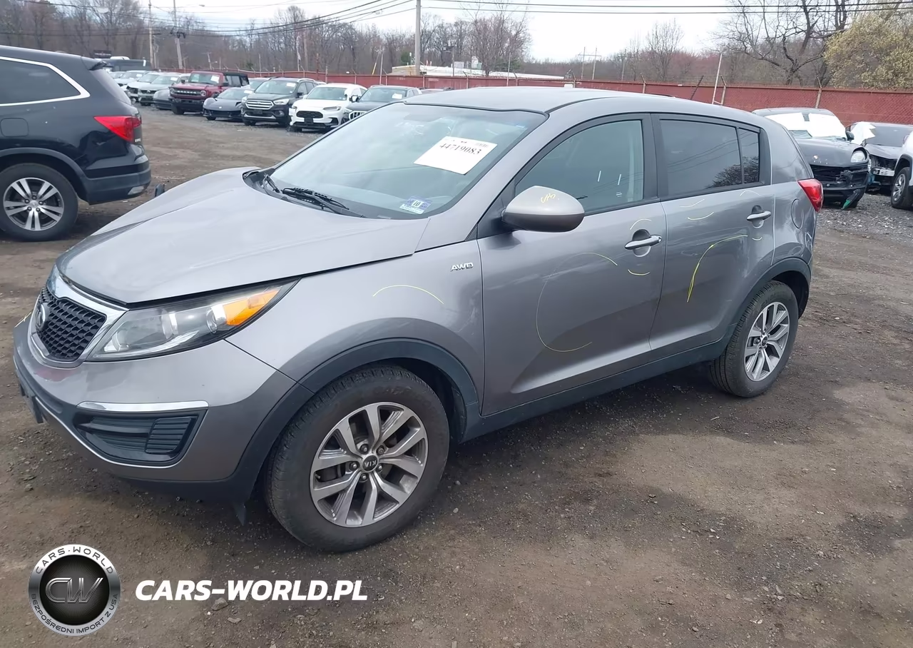 2016 Kia Sportage Lx VIN:KNDPBCAC9G7802390 - 2