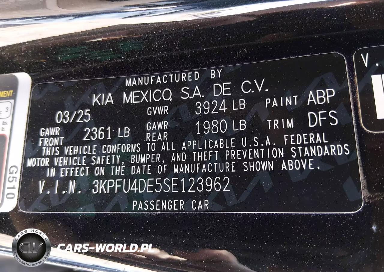 2025 Kia K4 Ex VIN:3KPFU4DE5SE123962 - 9