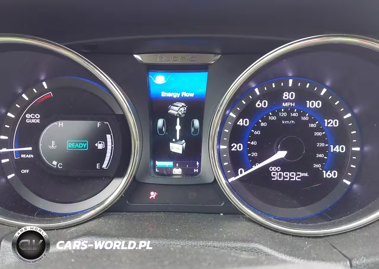 2011 Hyundai Sonata Hybrid VIN:KMHEC4A41BA001916 - 7