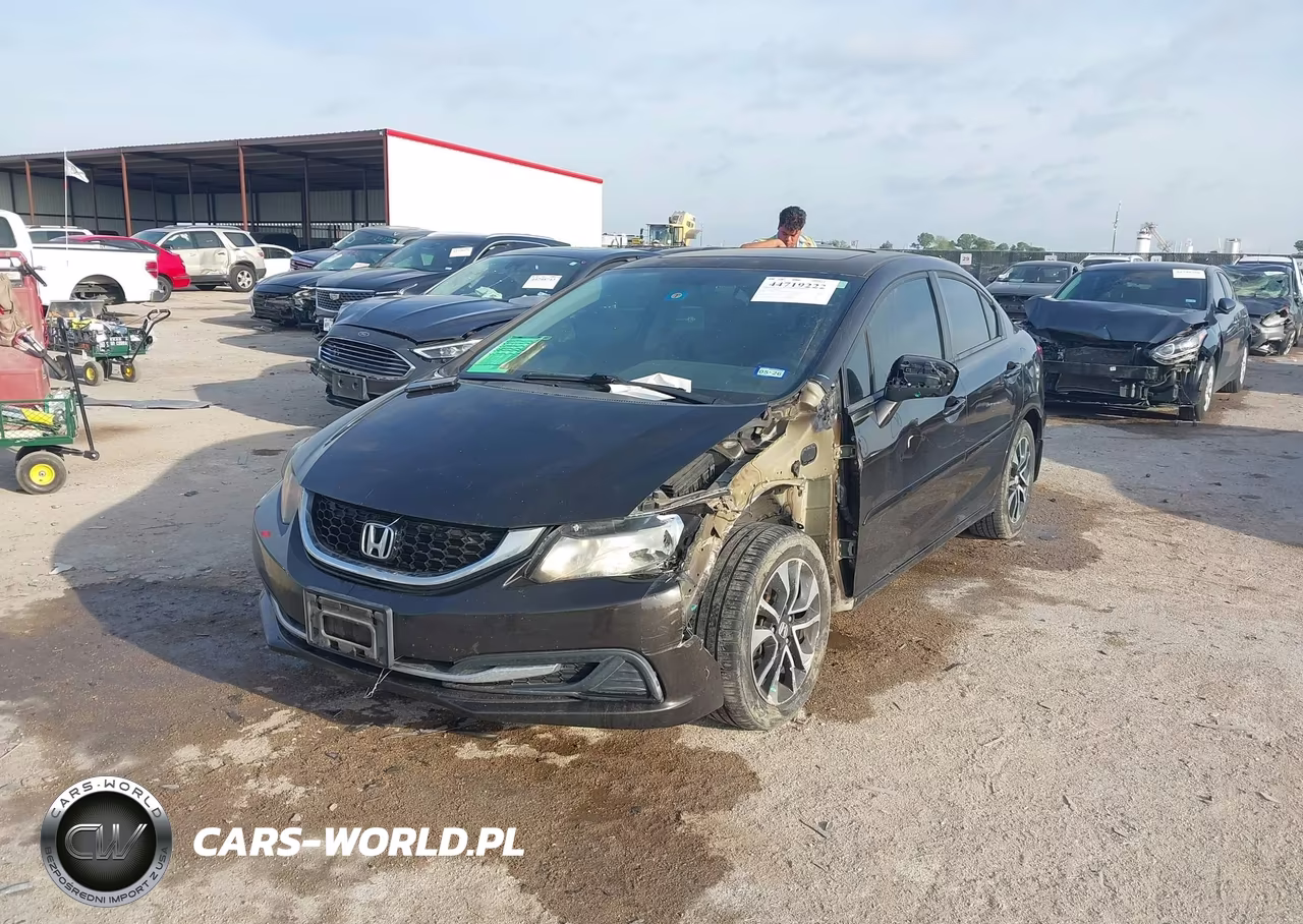 2014 Honda Civic Ex VIN:2HGFB2F8XEH520675 - 2