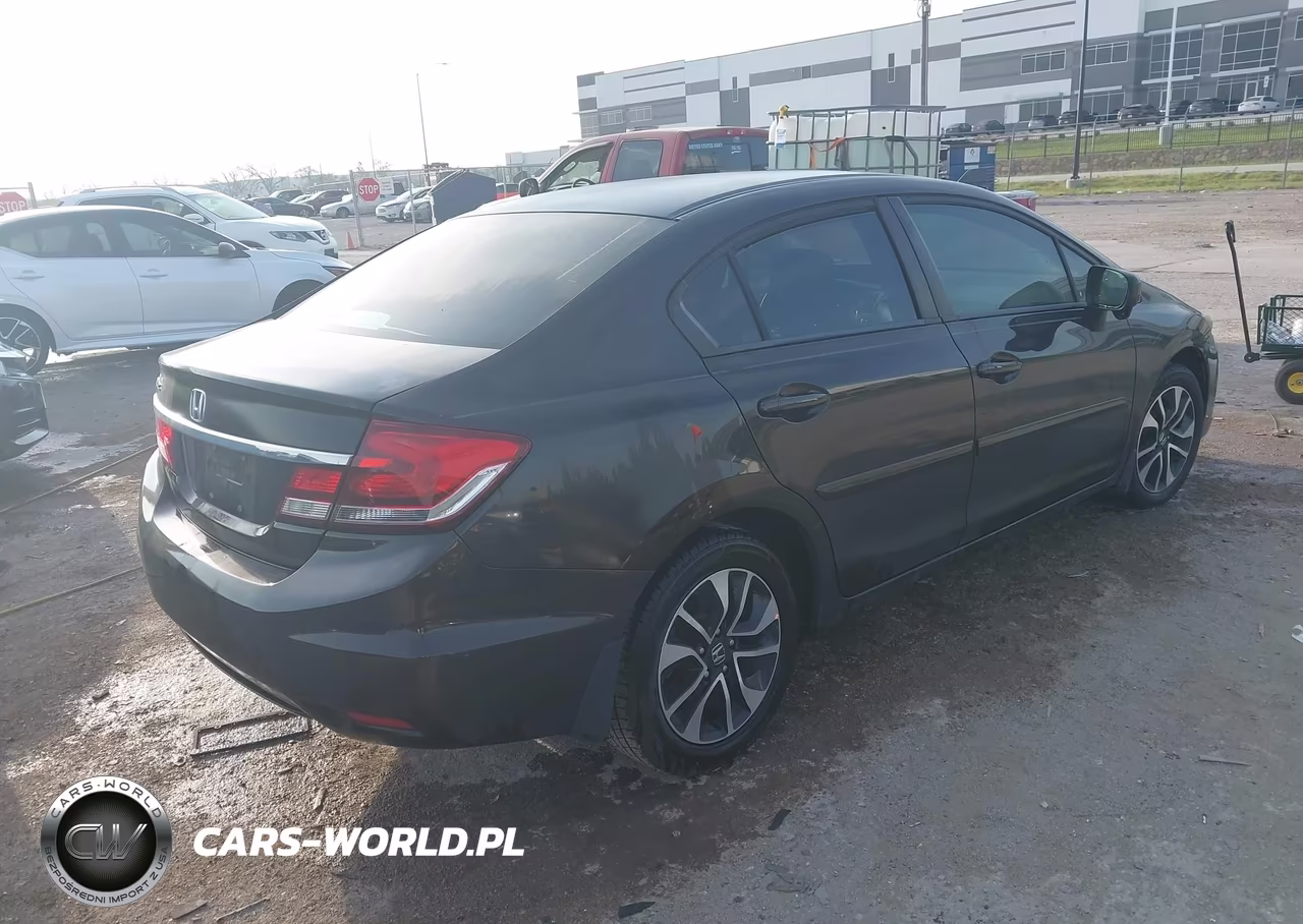 2014 Honda Civic Ex VIN:2HGFB2F8XEH520675 - 4