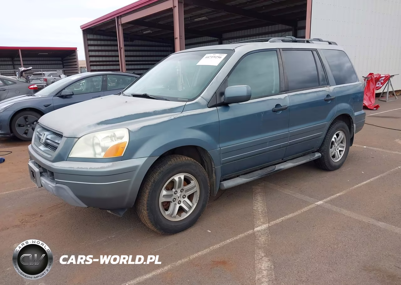 2005 Honda Pilot Ex-L VIN:2HKYF186X5H509300 - 2