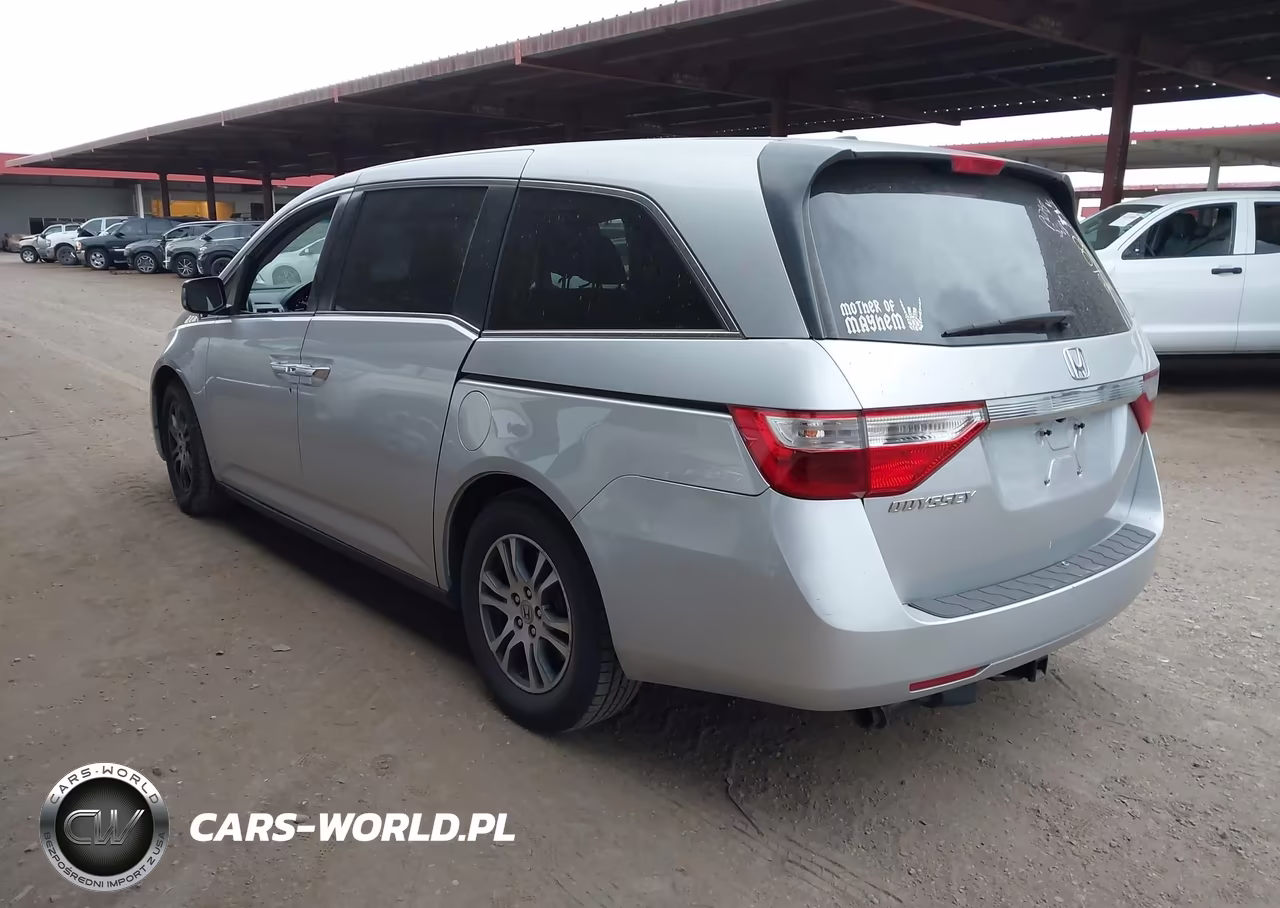 2013 Honda Odyssey Ex-L VIN:5FNRL5H69DB053307 - 3