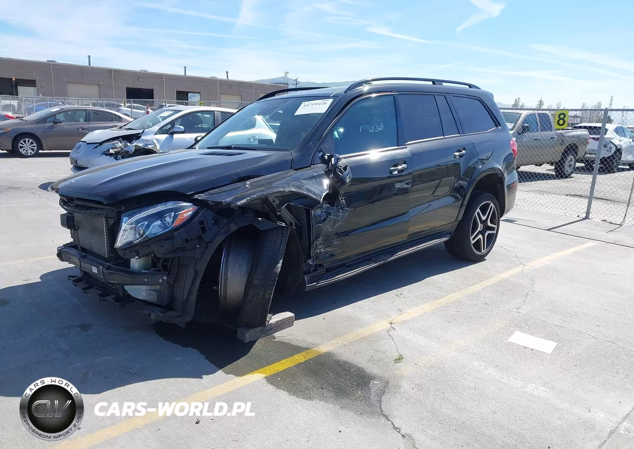 2017 Mercedes-Benz Gls 550 4Matic VIN:4JGDF7DE5HA909531 - 2