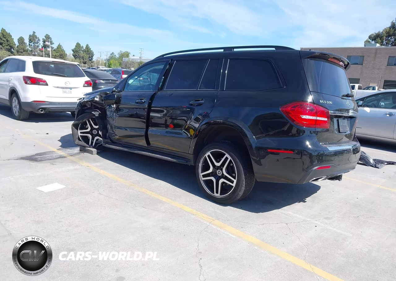 2017 Mercedes-Benz Gls 550 4Matic VIN:4JGDF7DE5HA909531 - 3