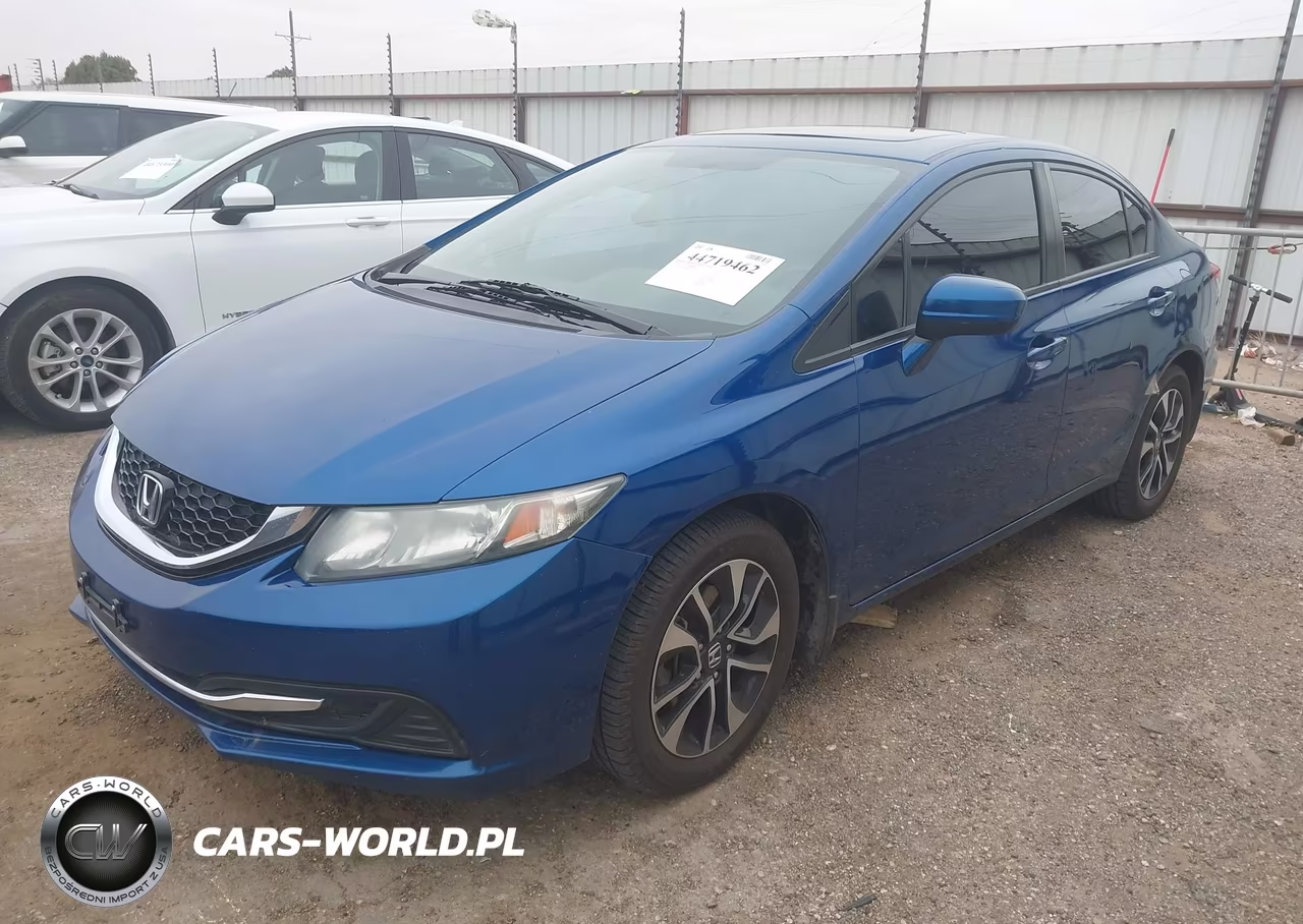 2015 Honda Civic Ex VIN:2HGFB2F87FH550685 - 2