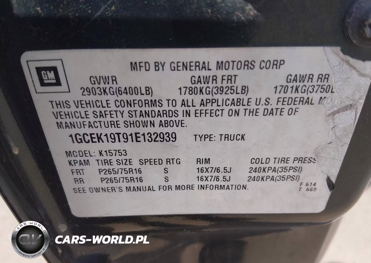 2001 Chevrolet Silverado 1500 Ls VIN:1GCEK19T91E132939 - 9