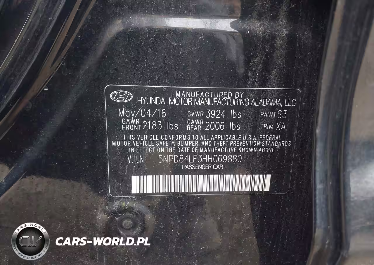 2017 Hyundai Elantra Se VIN:5NPD84LF3HH069880 - 9