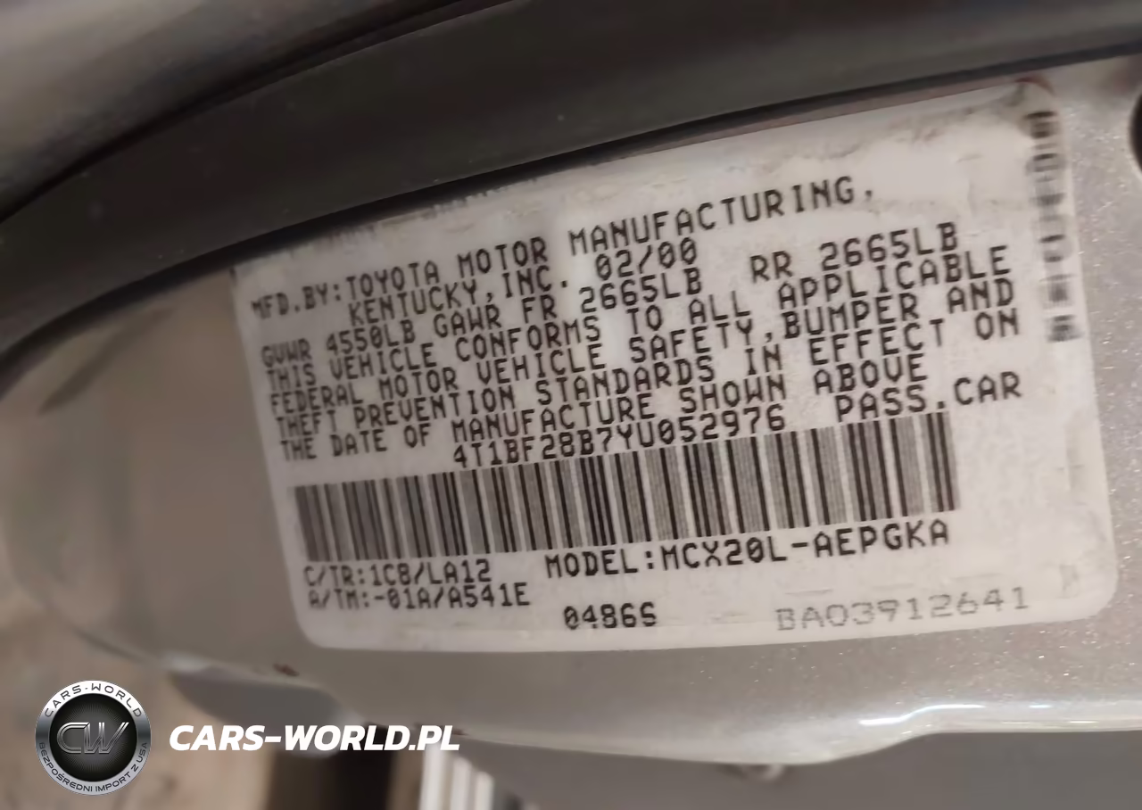 2000 Toyota Avalon Xls VIN:4T1BF28B7YU052976 - 9