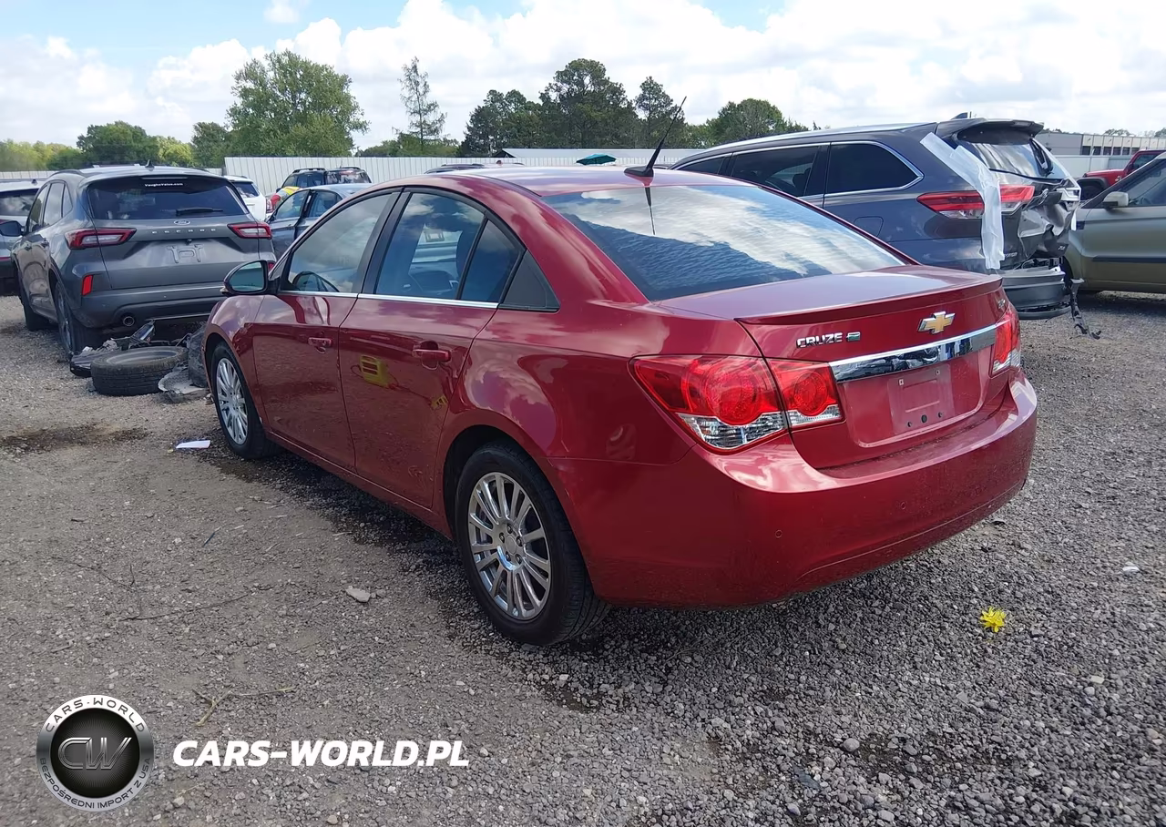 2012 Chevrolet Cruze Eco VIN:1G1PJ5SC8C7396148 - 3