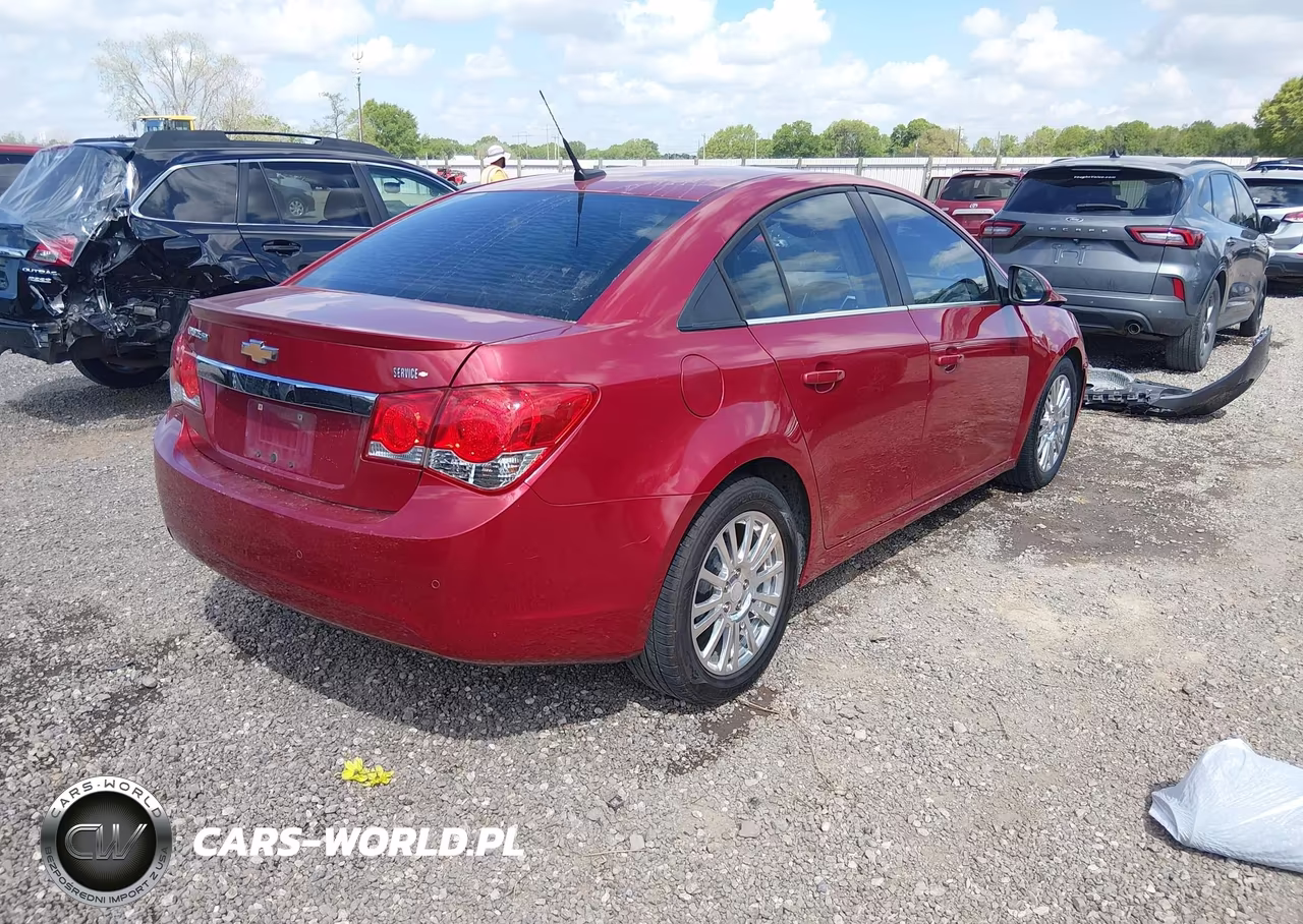 2012 Chevrolet Cruze Eco VIN:1G1PJ5SC8C7396148 - 4