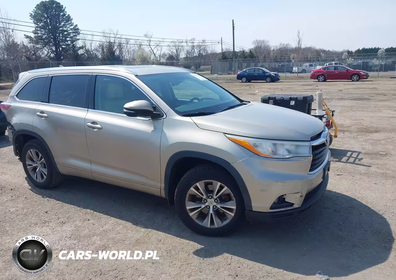 2014 Toyota Highlander Xle V6