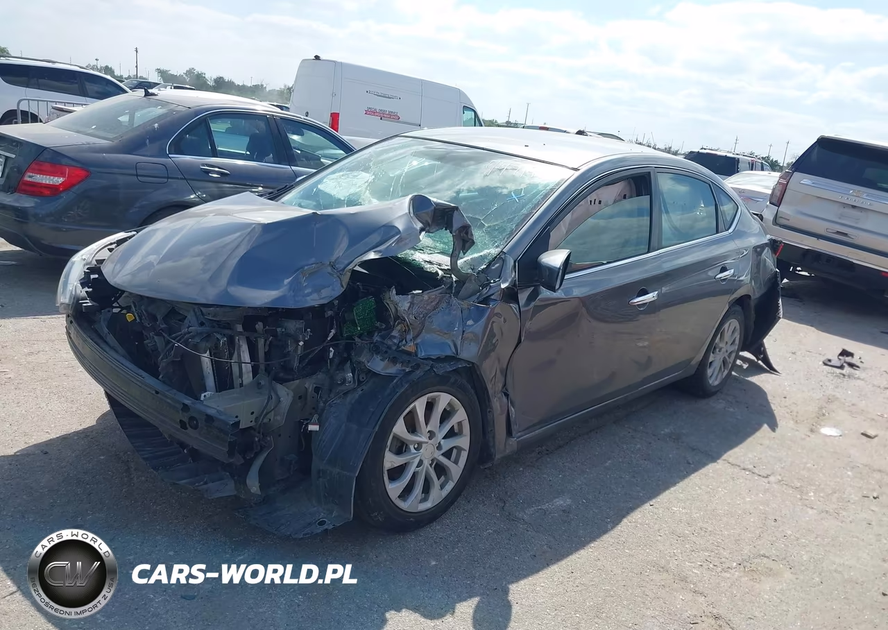 2019 Nissan Sentra Sv VIN:3N1AB7AP4KY316953 - 2