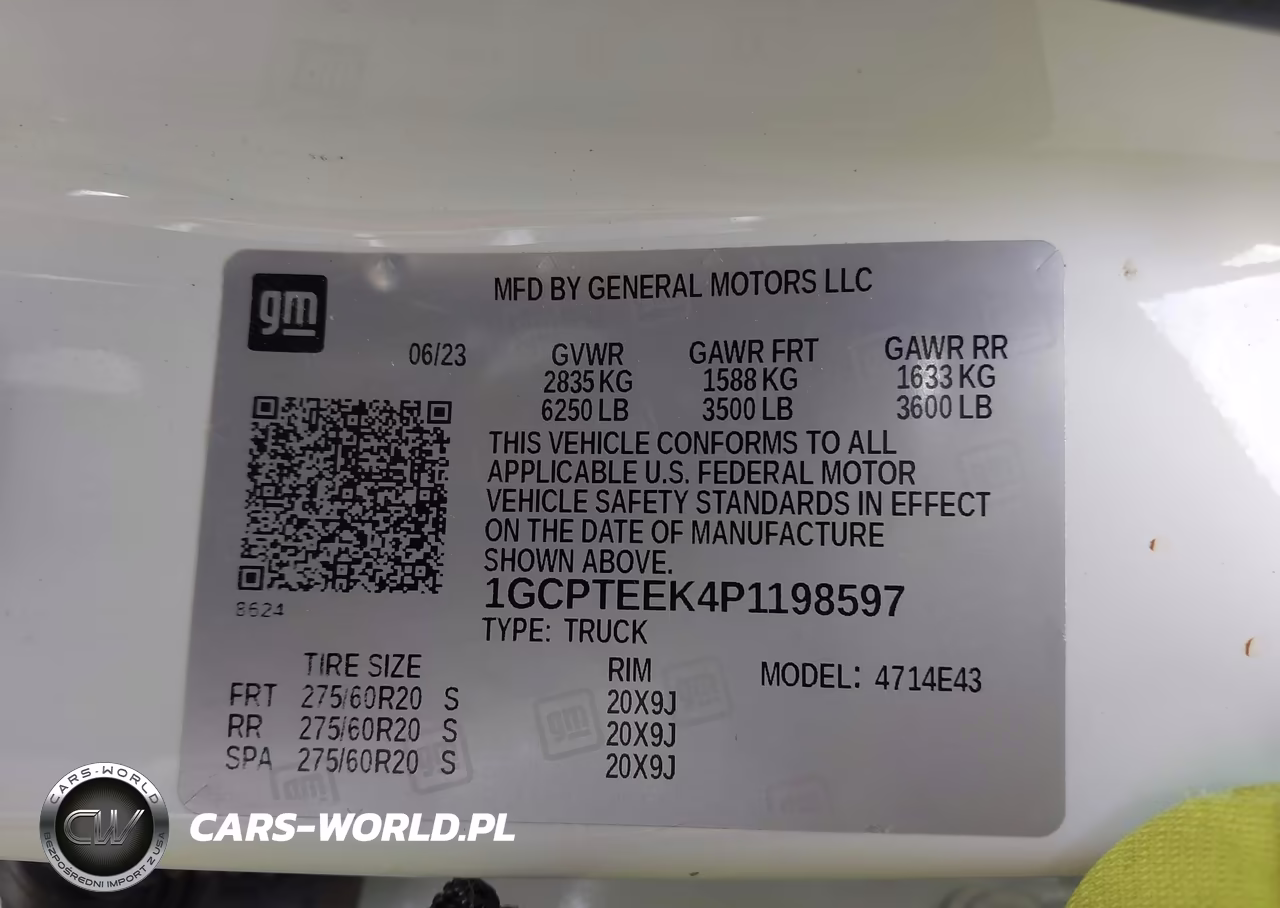 2023 Chevrolet Colorado 4Wd Short Box Trail Boss VIN:1GCPTEEK4P1198597 - 9