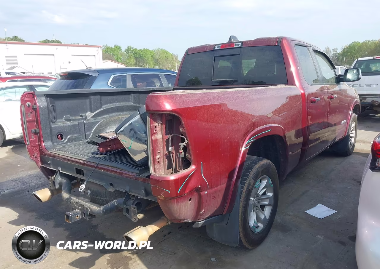 2019 Ram 1500 Laramie 4X4 6'4 Box VIN:1C6SRFDT0KN751764 - 4