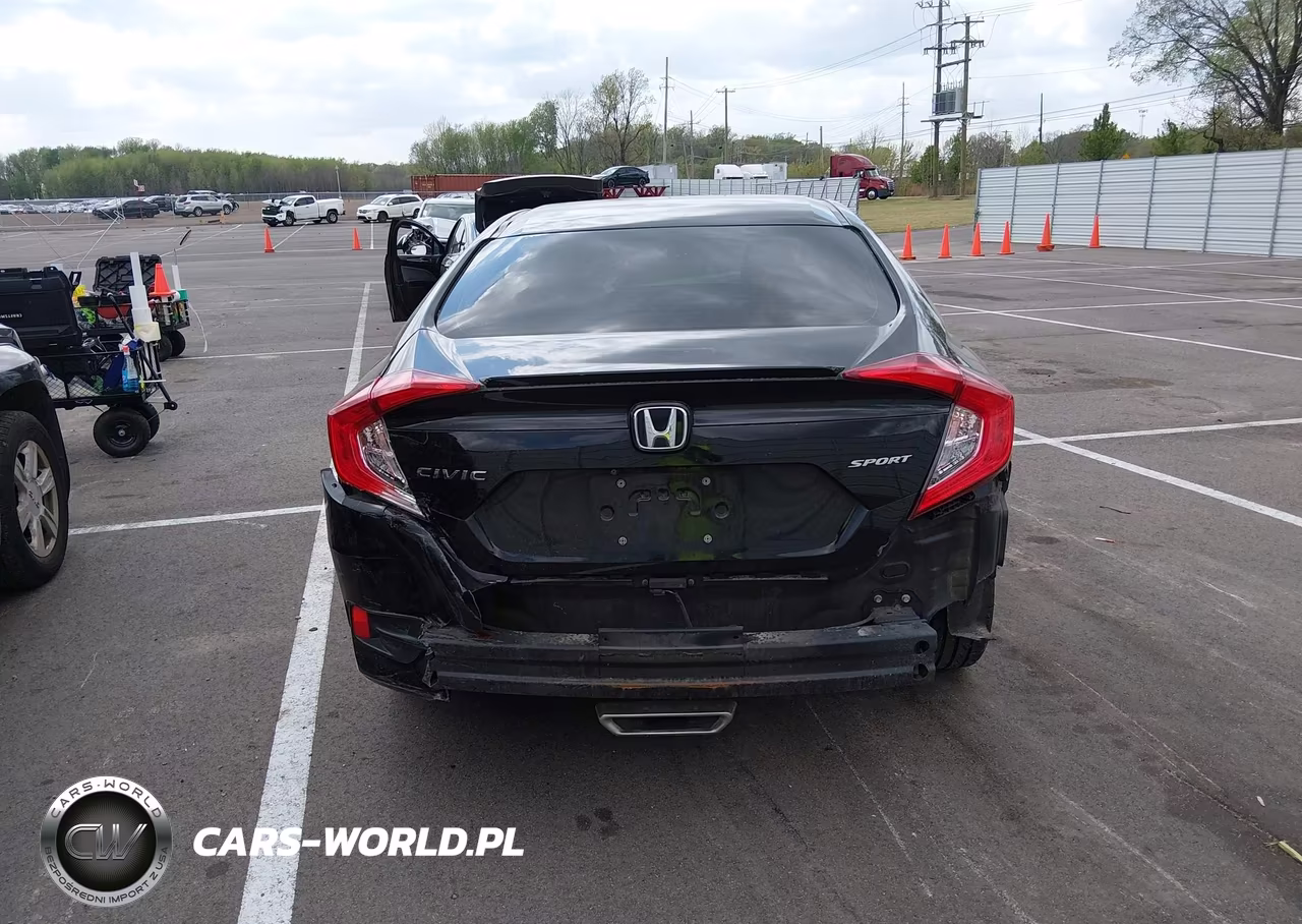 2020 Honda Civic Sport VIN:19XFC2F86LE028066 - 17